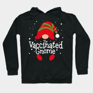 The Vaccinated Christmas Gnome Hoodie